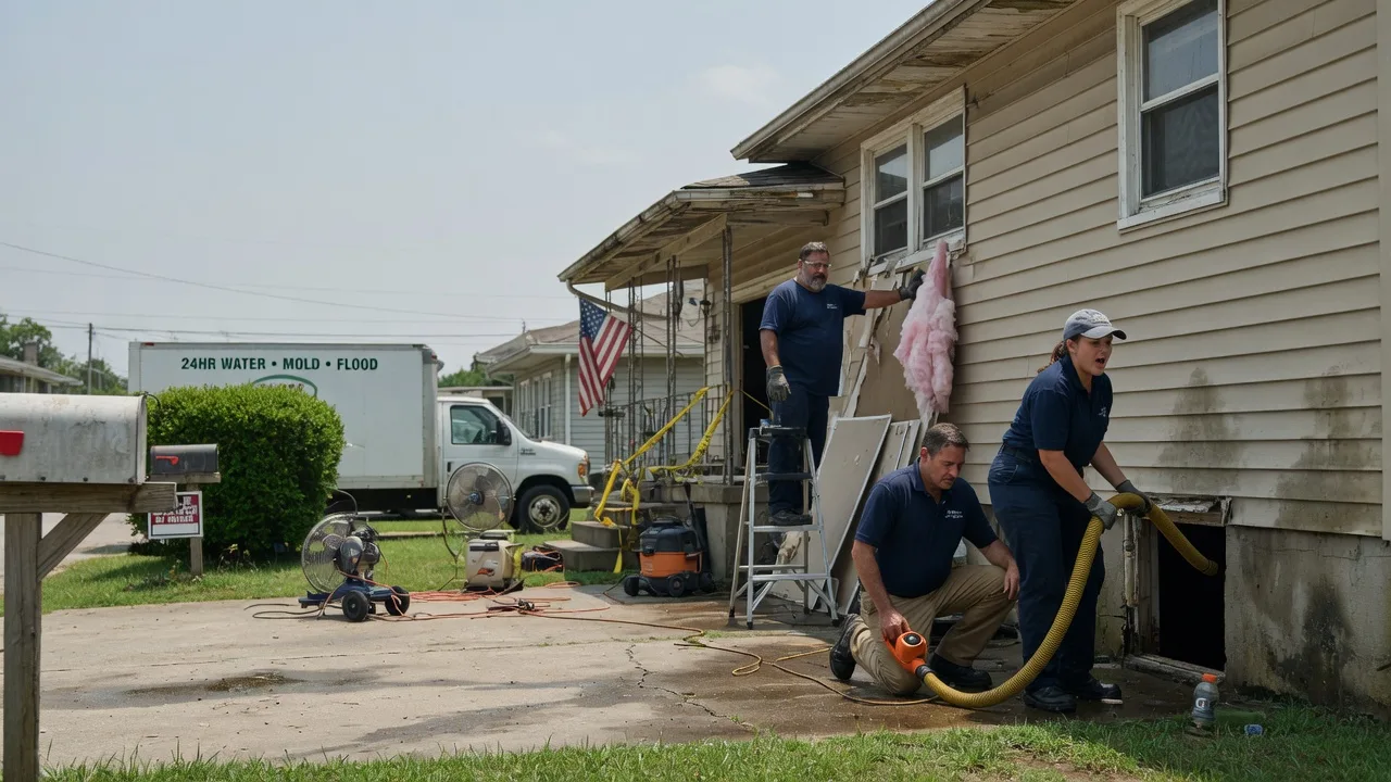 Water Damage Repair in East Fairfield, VT near me